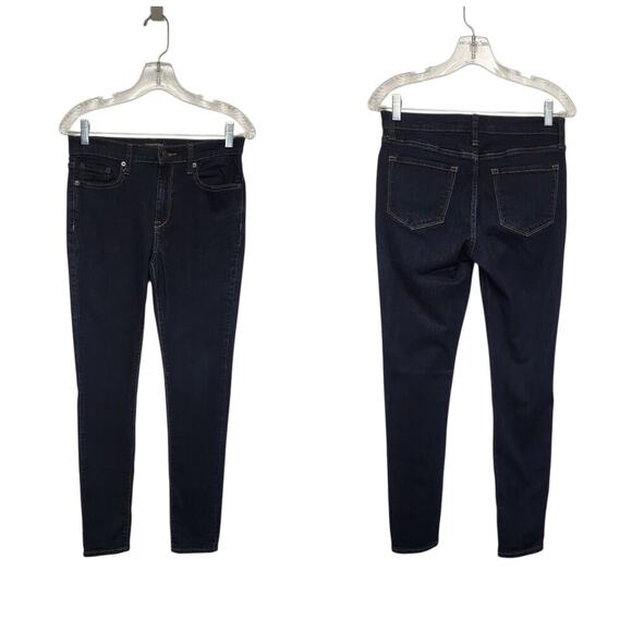 BANANA REPUBLIC SKINNY FIT BLUE DENIM JEANS SIZE 28/6 - Picture 1 of 5